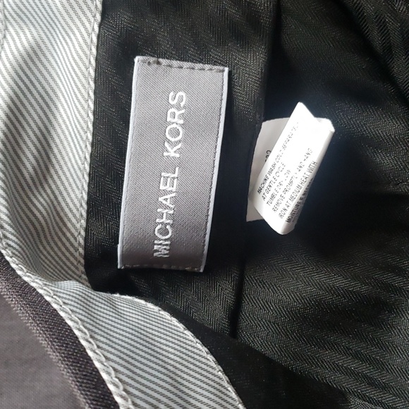 Michael Kors womens flat front dress slacks 36w x 30l straight leg - Picture 3 of 5